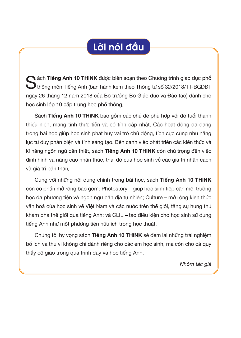 Tiếng Anh 10 Think - Workbook - ảnh 5