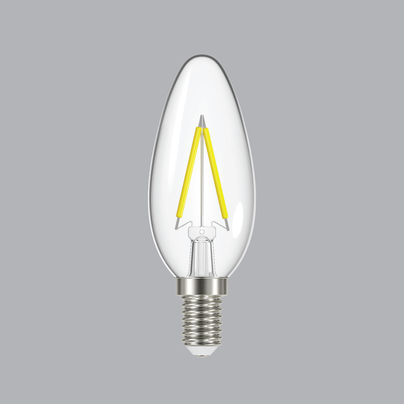 Bóng đèn LED dây tóc Edison MPE 2.5W - E14 Ø35 - Ánh sáng vàng 2700K