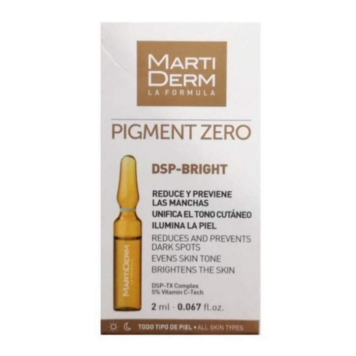 MartiDerm Pigment Zero DSP Bright -- Ampoule Dưỡng Sáng Đều Màu Da, Giảm Đốm Sắc Tố