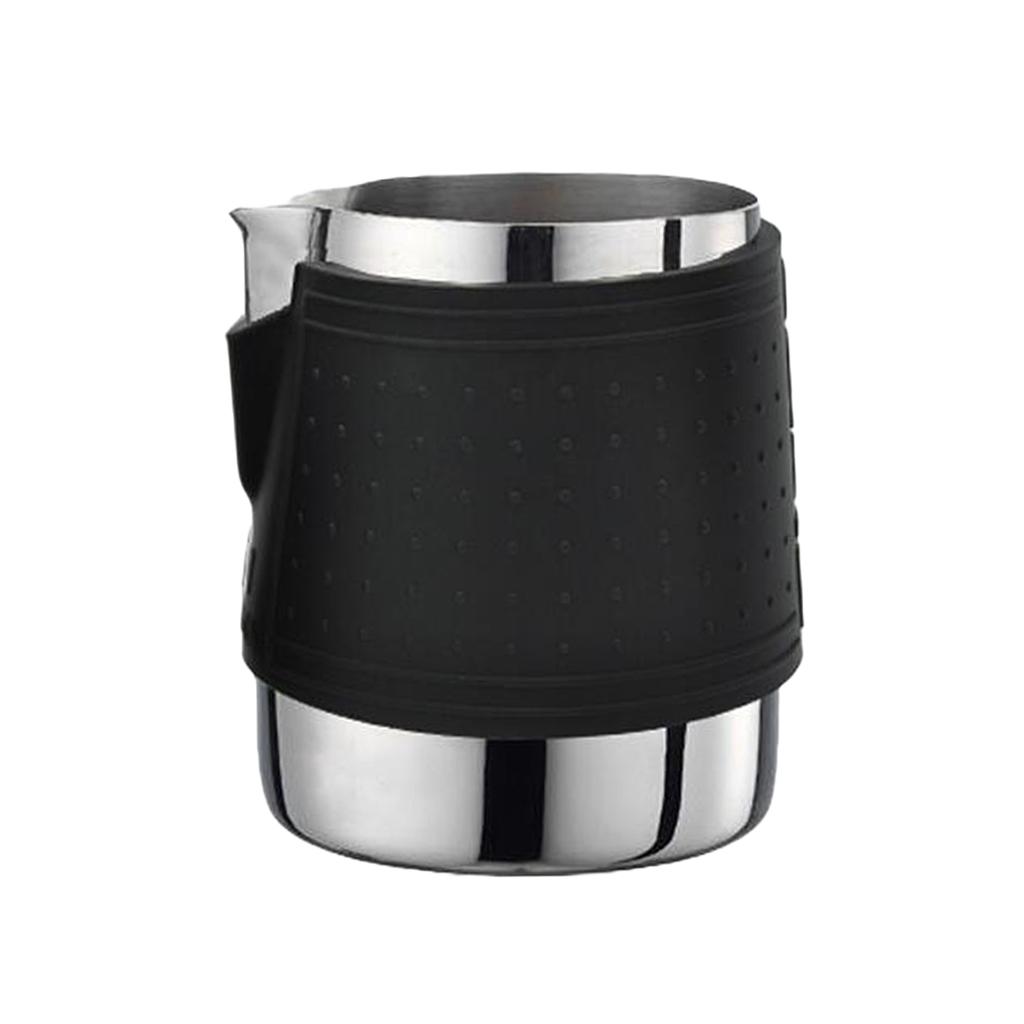 NEW Milk Frothing Jug Espresso Cup for Coffee Latte Art,Stainless Steel 12oz ,Perfect for Espresso Maker, Cappuccino Maker