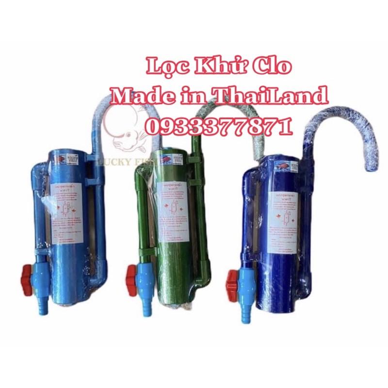 Thiết Bị Lọc Nước Đầu Vào, cây Lọc Khử Clo Made In Thailand cho hồ cá cảnh (Hàng Công Ty)