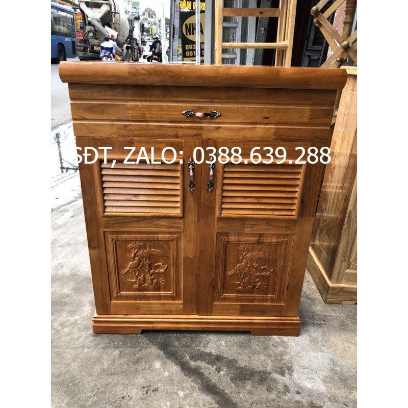 Tủ Giày Gỗ Cao Su Ghép