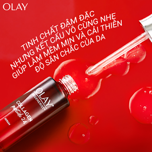 Tinh Chất Serum OLAY Collagen Peptide 24 Tái Tạo Da Căng Bóng 30ml