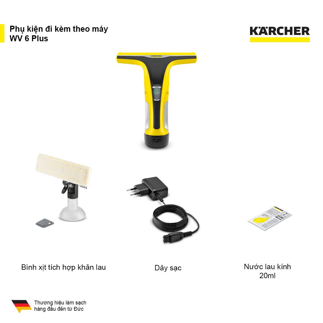 Máy Lau Kính Karcher WV6 Plus