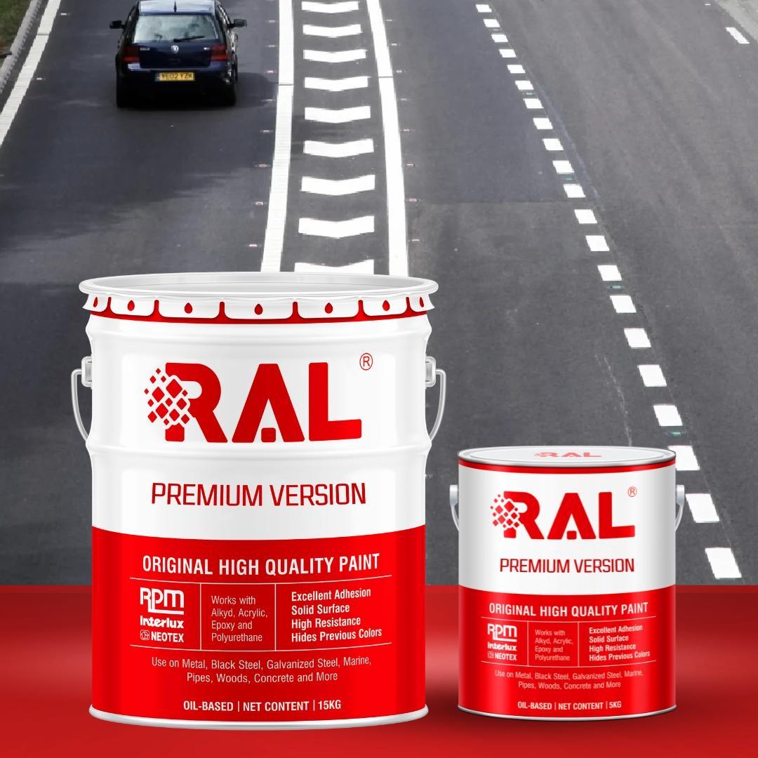 Sơn kẻ vạch phản quang Epoxy RAL ROAD LINE GUARD REFLECTIVE - 5KG