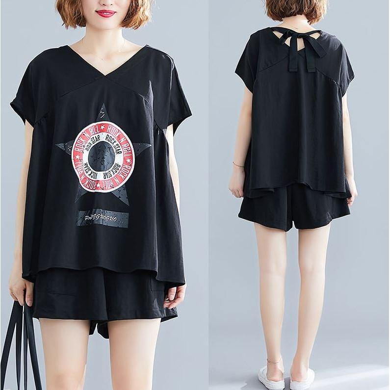bộ nữ ngắn tay - chất liệu COTTON siêu co dãn, siêu cá tính (N1)