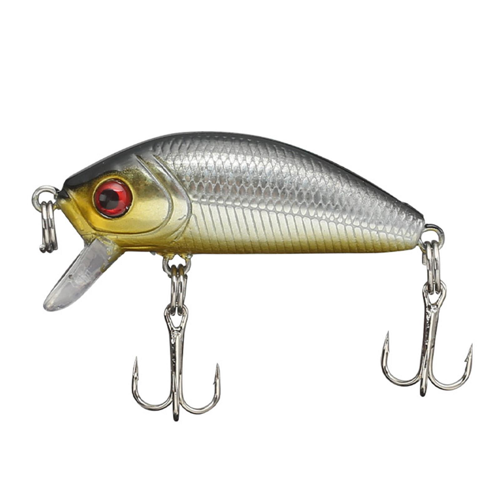 8x Fishing Lures Topwater Hooks Bait Lifelike Swimbait for Bass Lure Tackle