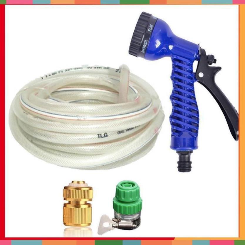 Bộ dây vòi xịt rửa xe, tưới cây, dọn dẹp nhà cửa 7-10m 206843