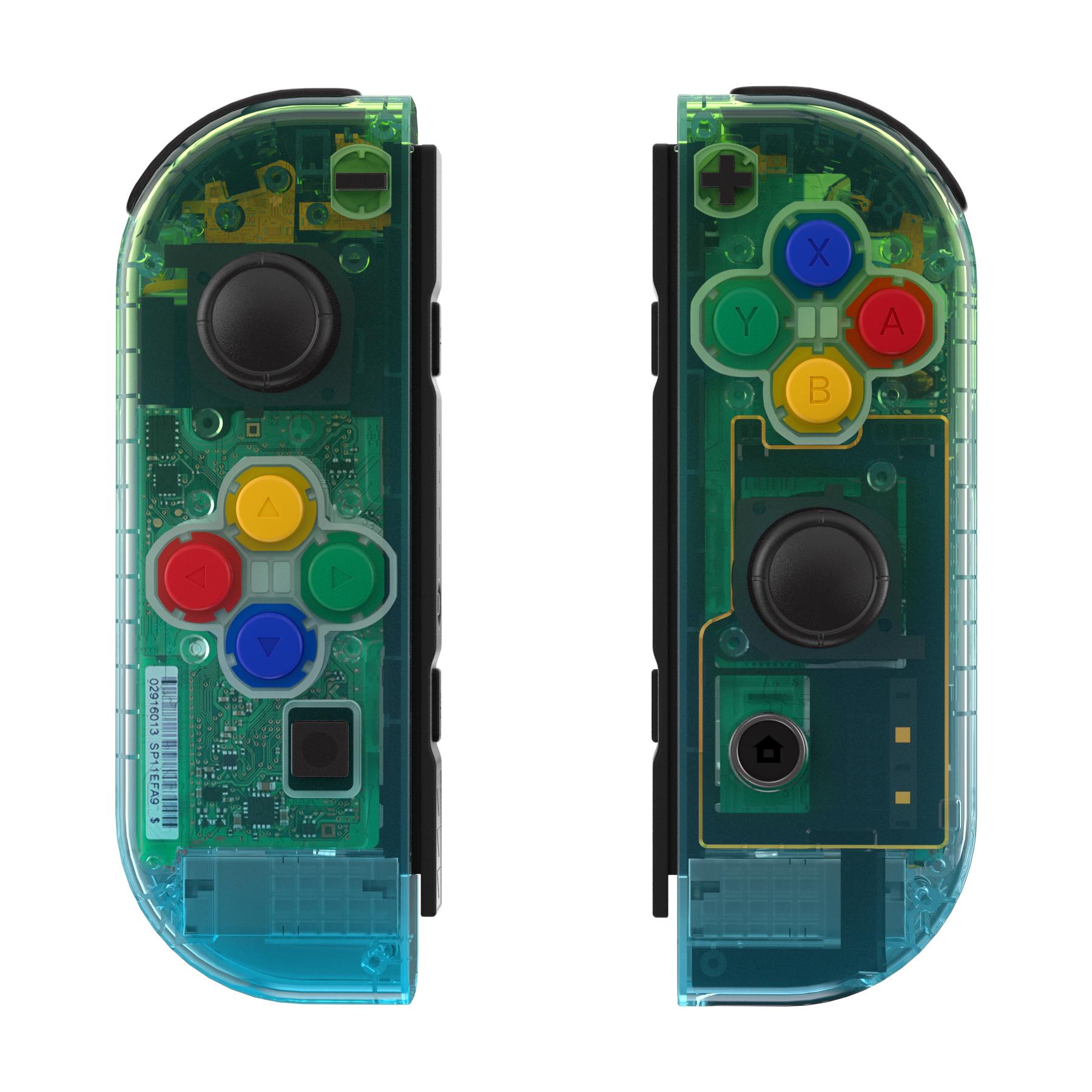 ExtremeRate Bộ Điều Khiển Cầm Tay Nhà Ở Với Đầy Đủ Các Nút Tự Làm Thay Thế Vỏ Dành Cho NS Switch JoyCon