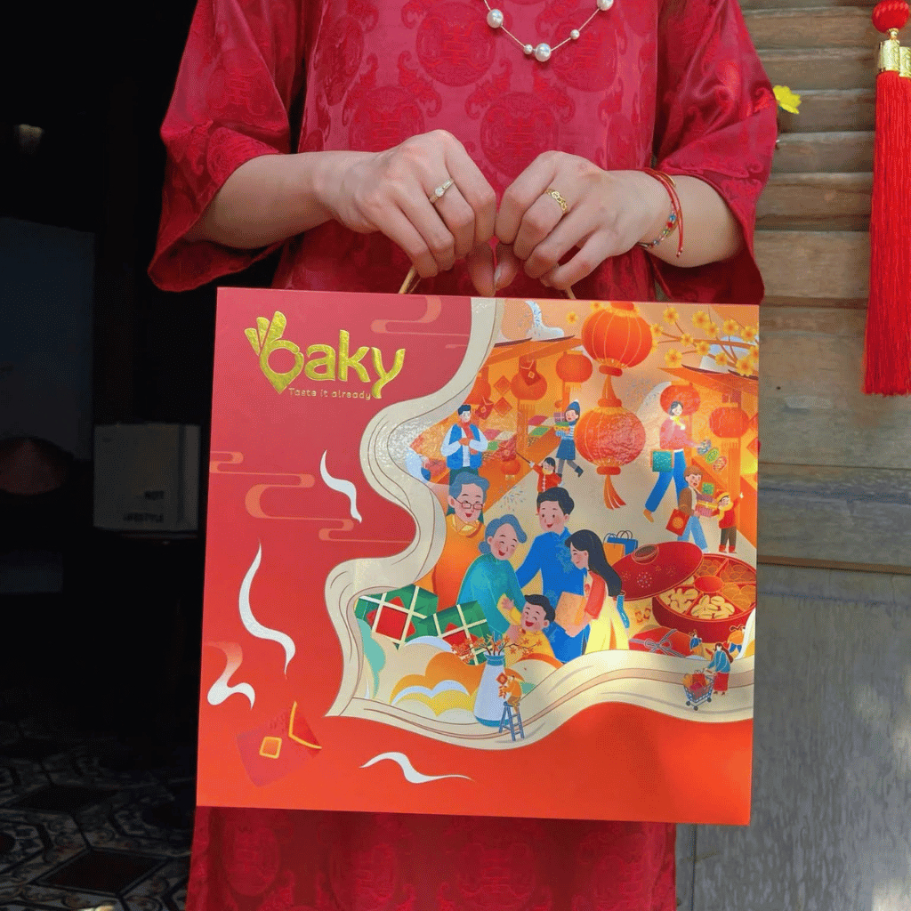 [SET QUÀ TẾT 2026] Hộp Quà Phúc Lộc Viên Mãn 3D Oaky - Quà Tặng Cao Cấp, Biếu Tết Sang Trọng