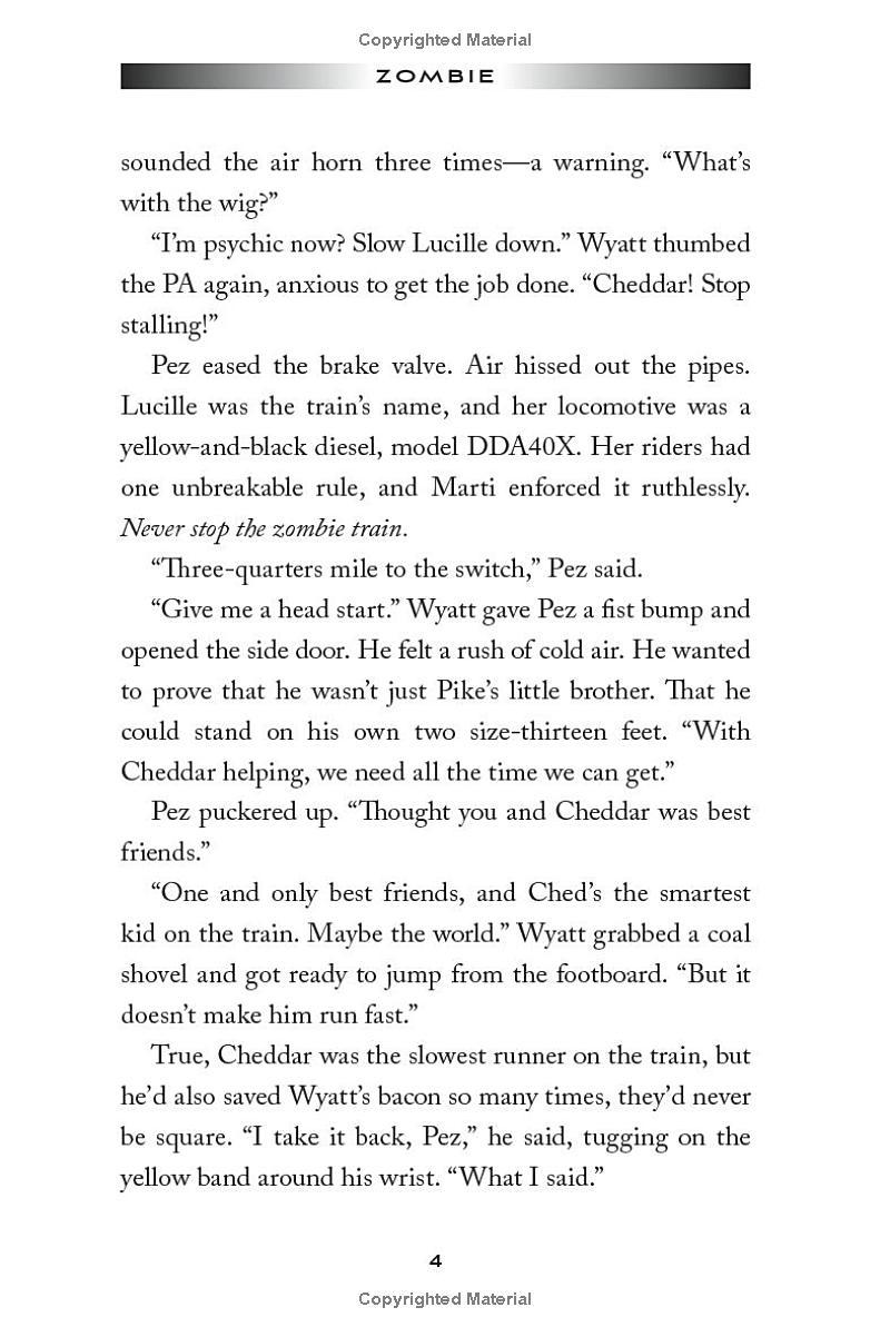 Sách ngoại văn: Zombie Train