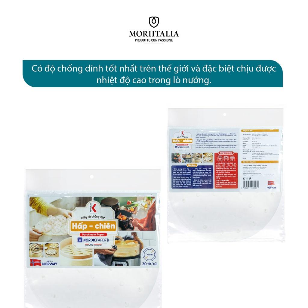 Giấy lót chống dính hấp chiên Kokusai có lỗ 14cm GCDD00002271