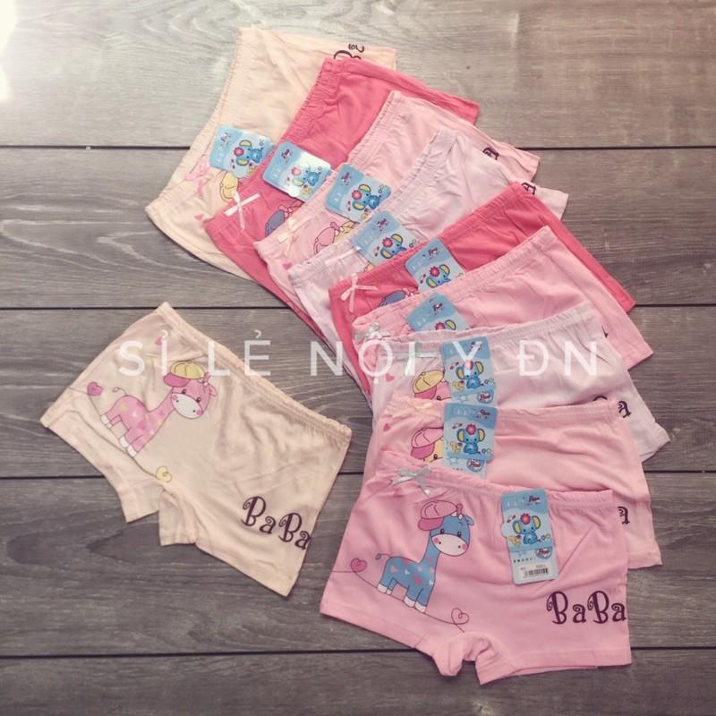 Quần Chip Đùi Cotton Bé Gái Dễ Thương BaBa