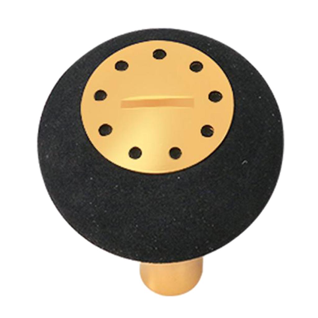 Set of 2 Gold+Gray Fishing Reel Handle Knob Handle Grip for S / D Reels