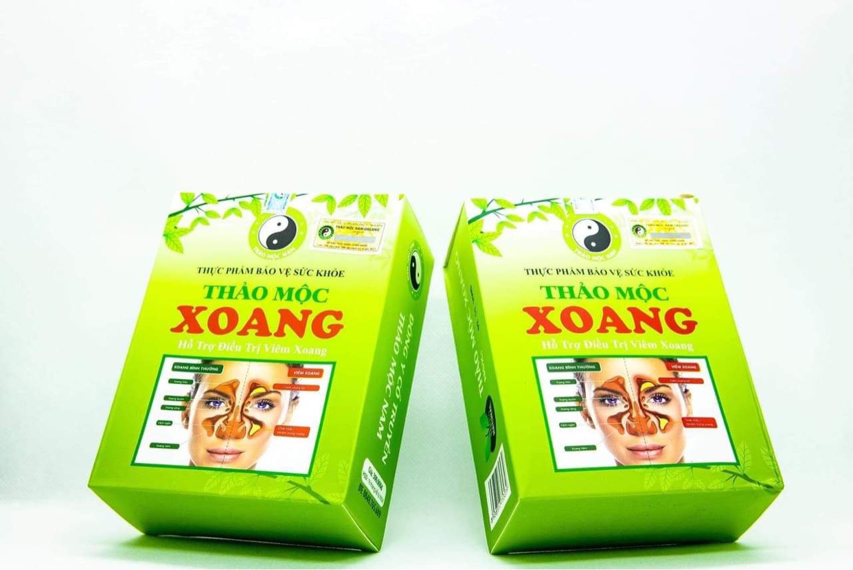 Combo 2 hộp Xoang của công ty Thảo mộc nam Organic