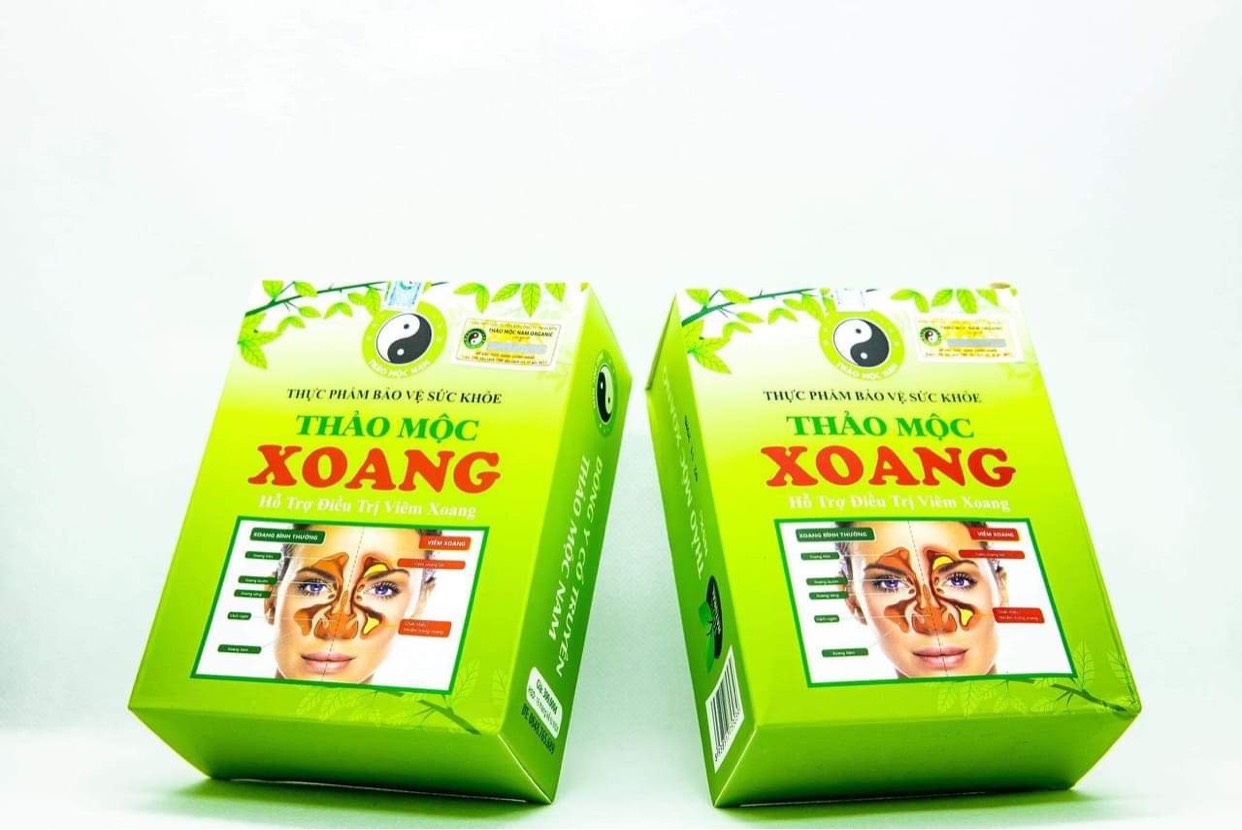 [HÀNG CHÍNH HÃNG] Combo 2 hộp Xoang của công ty Thảo mộc nam Organic