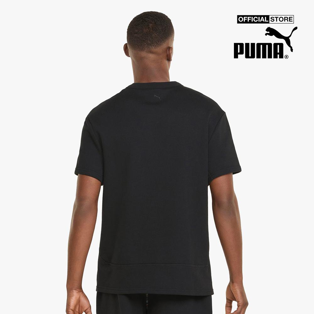 PUMA - Áo thun nam tay ngắn phom suông Pivot Cut Off Basketball 534192