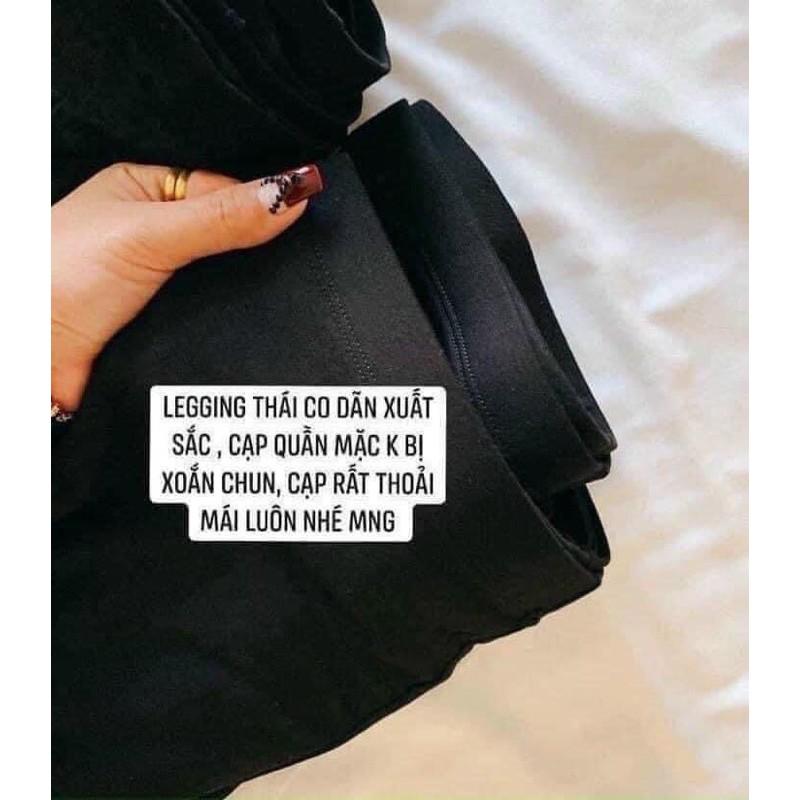 Quần legging ống lưng