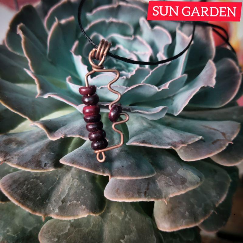 Vòng cổ dây đồng handmade unisex