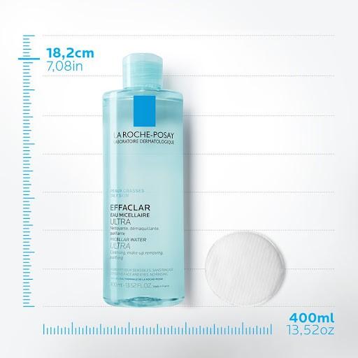 La Roche-Posay Nước Tẩy Trang Cho Da Nhờn Micellar Water Ultra Oily 400ml