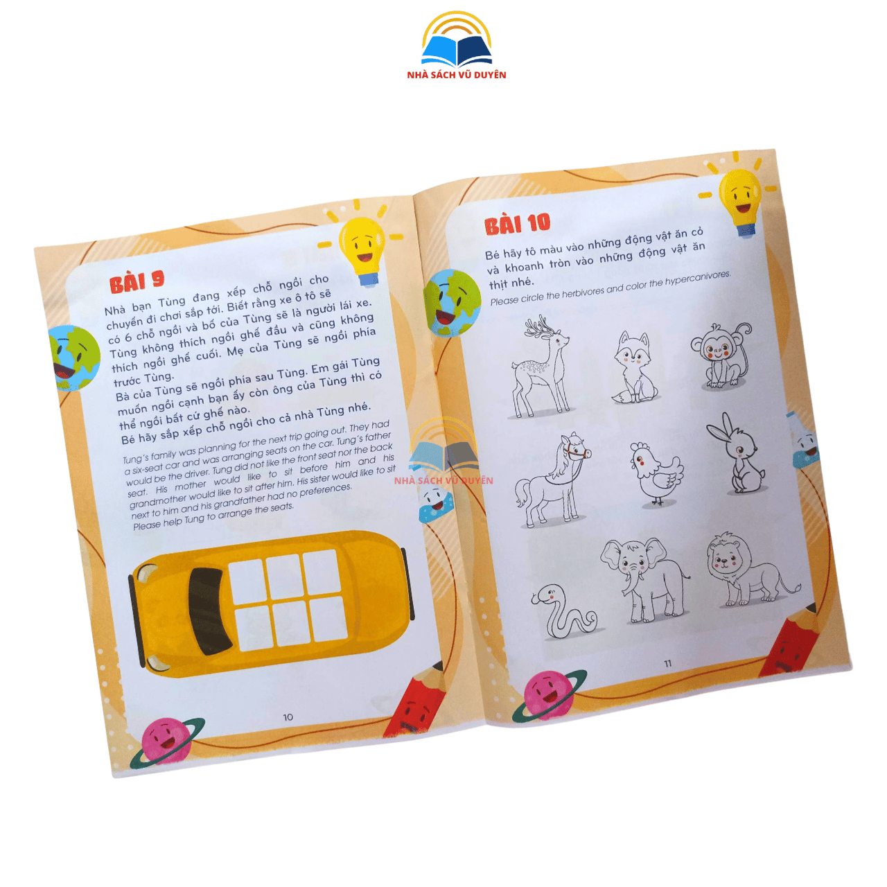 Sách - Bộ IQ Vượt Trội Dành Cho Bé Từ 3-6 Tuổi - Song Ngữ Anh Việt
