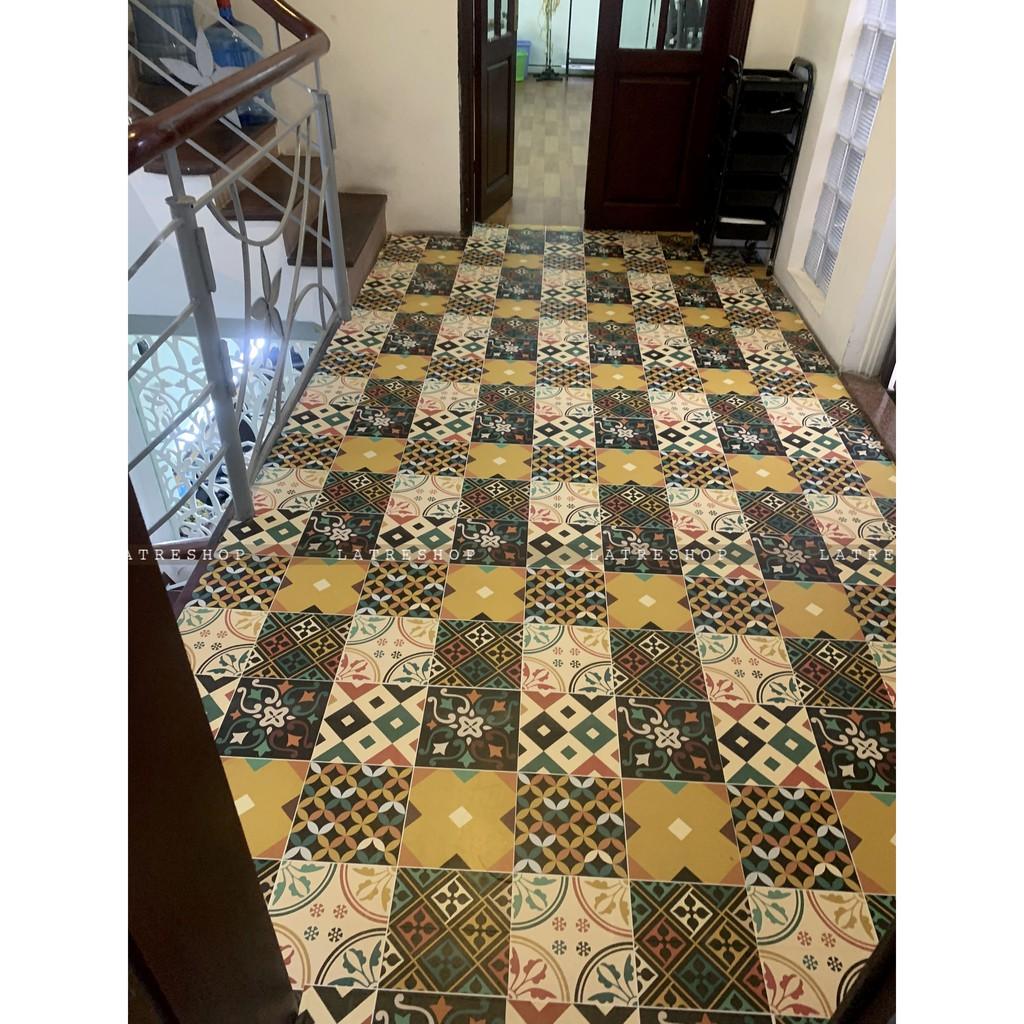 Miếng decal dán bếp dán tường nhà tắm decor chịu nhiệt dễ lau chùi đề can loại 1 - Autumn khổ 40x60cm 0014