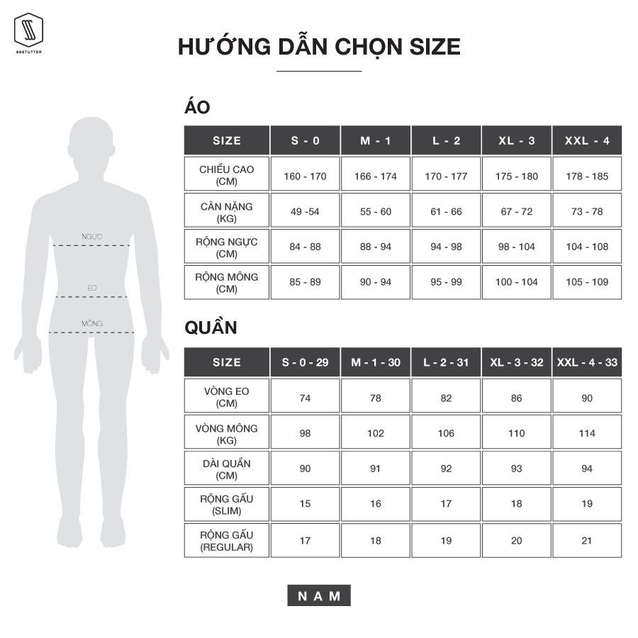 Quần short nam SSStutter vải dệt cao cấp 3 màu cơ bản lech shorts