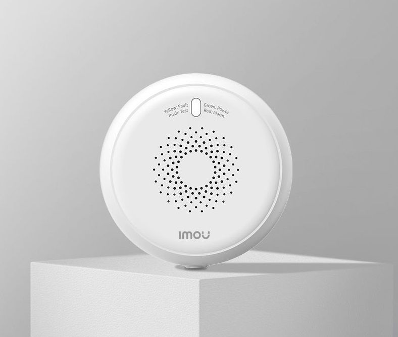 Cảm biến Khí gas Imou ZGA1 - Tích hợp chuông báo động lớn, Giao thức Zigbee - Hàng chính hãng