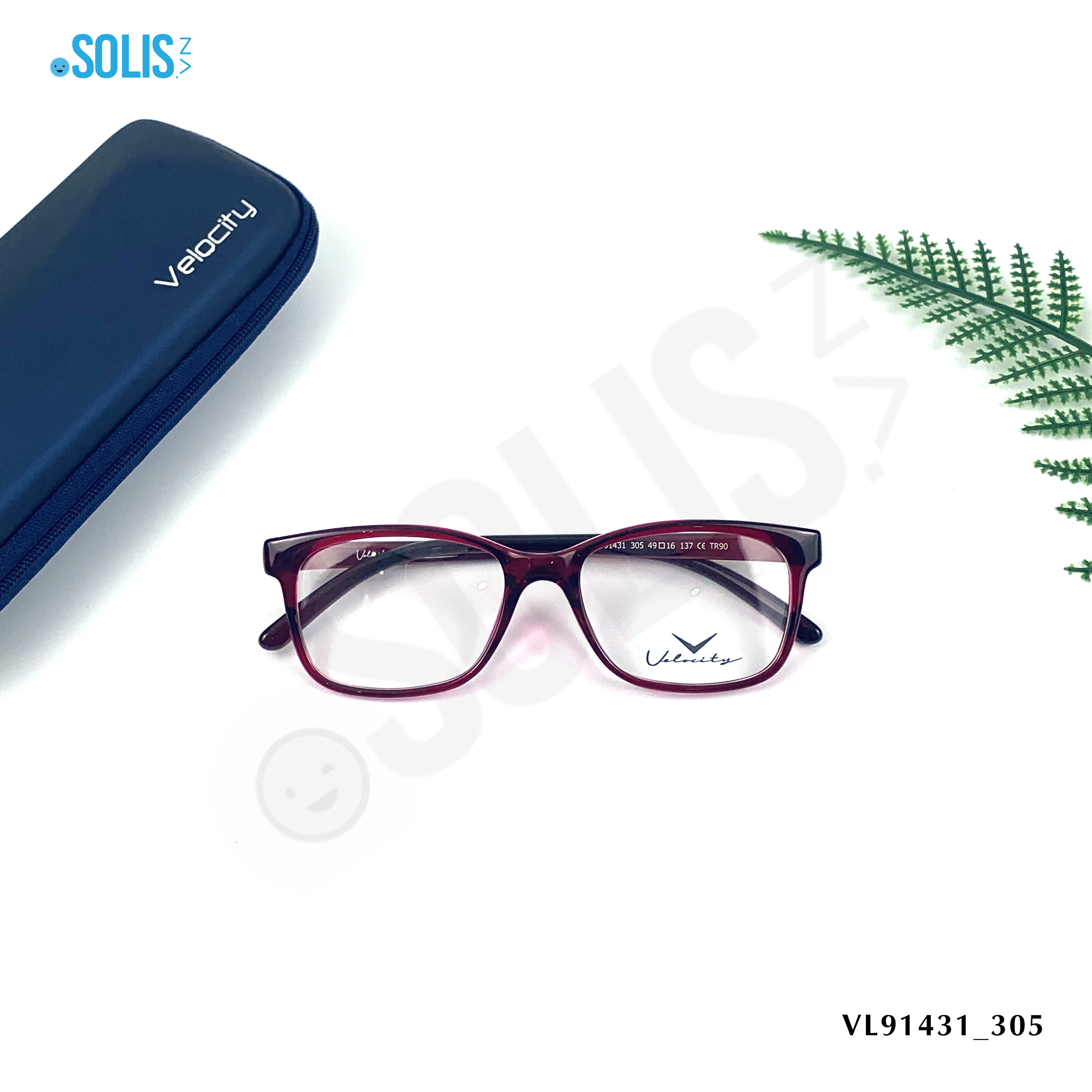Gọng kính plastic Velocity VL91431 - KÍNH NHỰA HIỆU VELOCITY VL91431 KÍCH THƯỚC 49-16-137