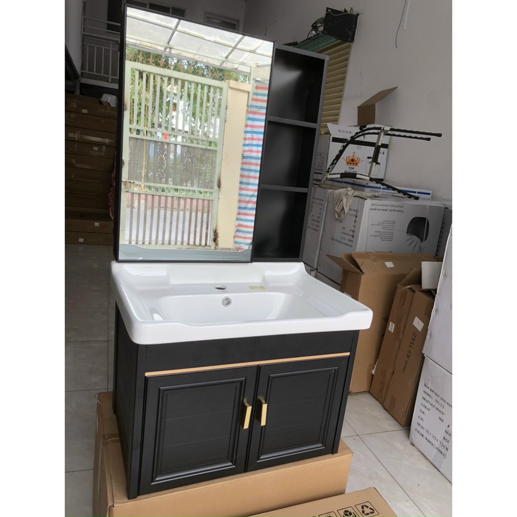 Tủ Lavabo nhôm cao cấp siêu bền đẹp