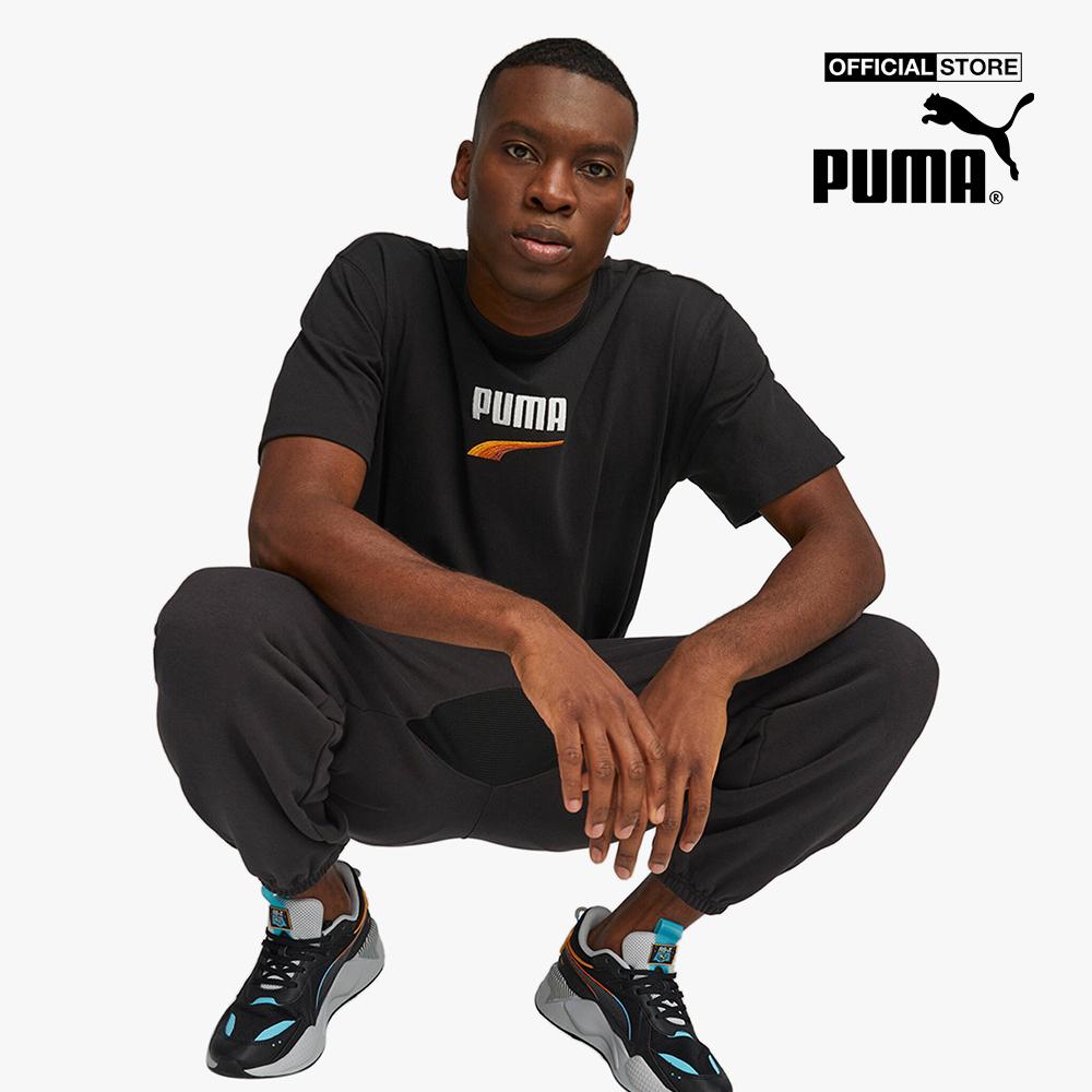 PUMA - Áo thun nam ngắn tay DOWNTOWN Logo 538248-0