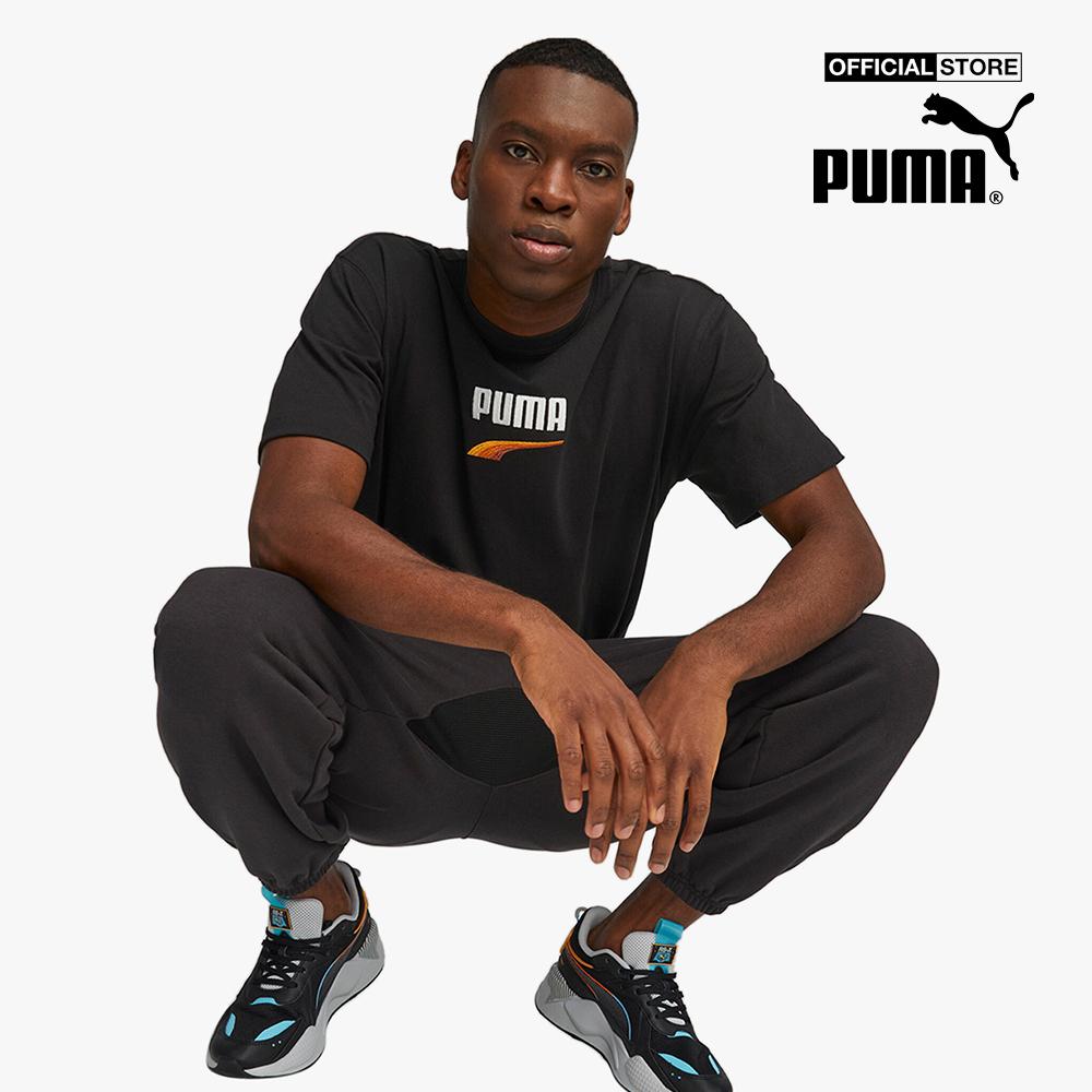 PUMA - Áo thun nam ngắn tay DOWNTOWN Logo 538248