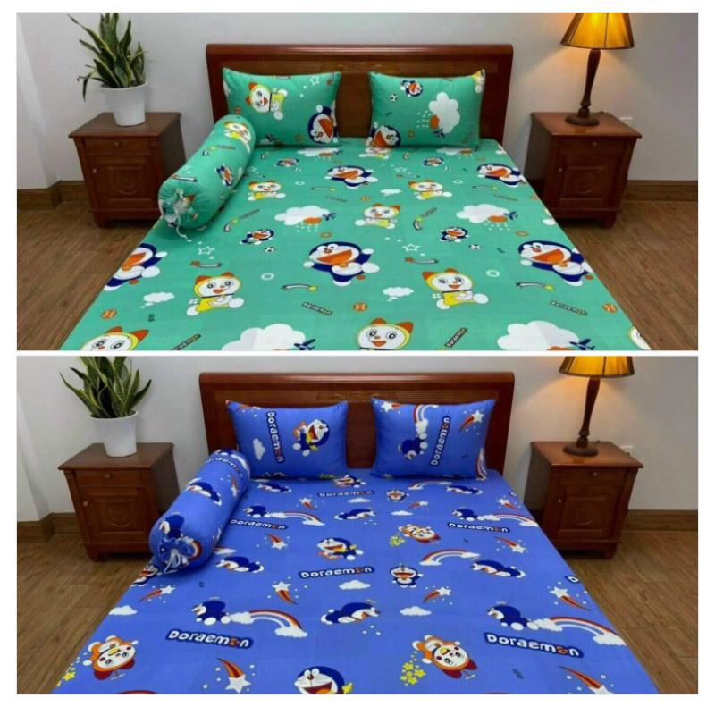 BỘ 4 MÓN  DOREMON  THUN LẠNH HÀN QUỐC 1m->1m8x2m
