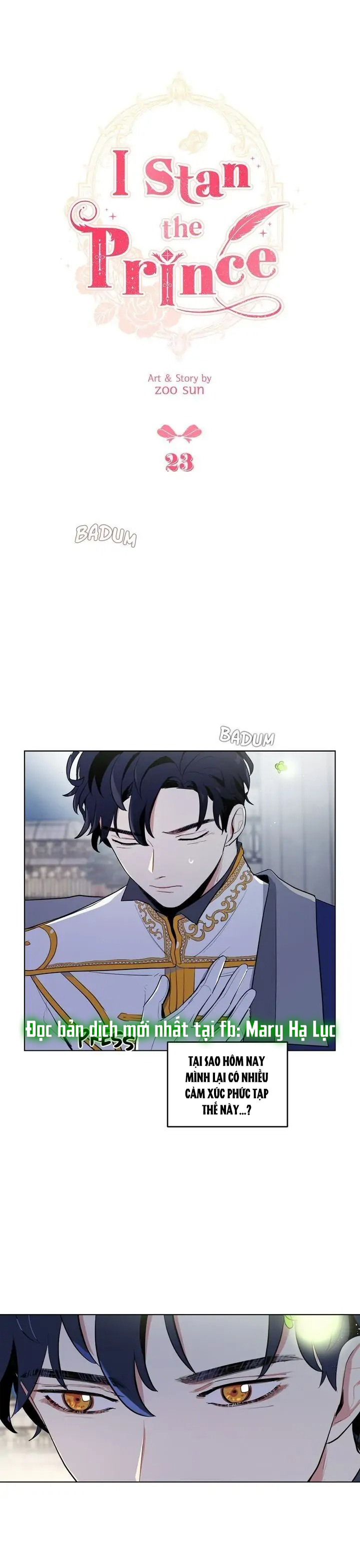 tôi là fan cứng hoàng tử chapter 23.1 1