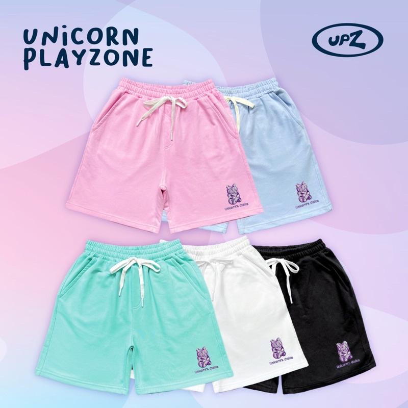UPZ Quần Shorts Thêu Gummie