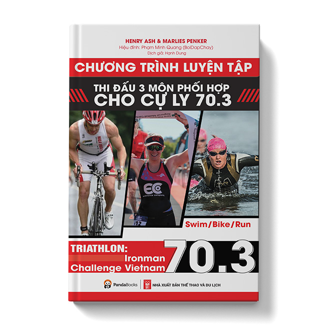 COMBO 3 CUỐN: Giải phẫu học về giãn cơ + Không bao giờ ngừng chạy + Chương trình tập luyện 70.3