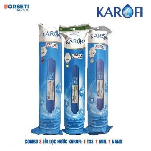 Combo 7 lõi lọc nước Karofi chính hãng dùng cho máy lọc nước Karofi S-s137 - Hàng Chính Hãng