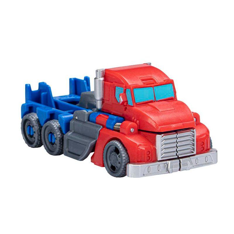 Đồ Chơi TRANSFORMERS Mô Hình Earthspark Optimus Biến Hình Thần Tốc 1 Bước F6716/F6229