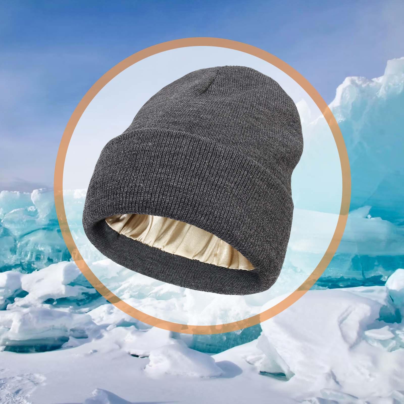 Unisex Winter Beanie Casual Fashion Soft Versatile Lightweight Autumn Warm Hat for Running Skiing Climbing Hiking Camping