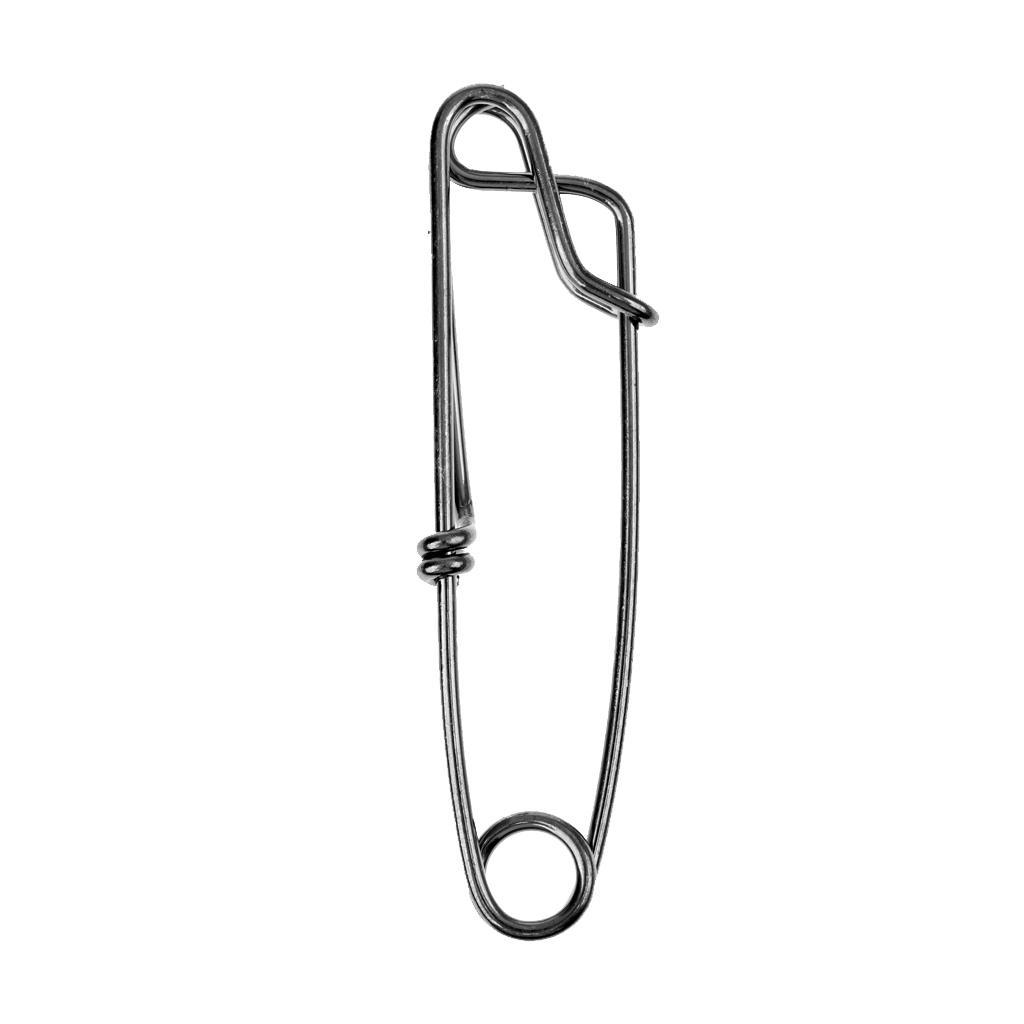 100x Long Line Snap Clips Branch Hanger Snap Fishing Tackles Connectors