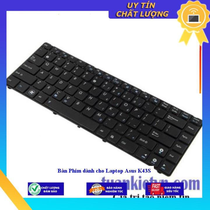 Bàn Phím dùng cho Laptop Asus K43S - Hàng Nhập Khẩu New Seal