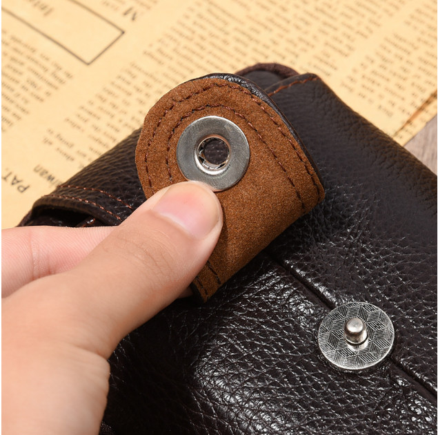 Bao Da Đeo Lưng dành cho Samsung Galaxy S21 Plus Classuc Dáng Đứng Da Bò