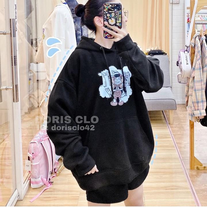 ÁO HOODIE - ÁO KHOÁC NỈ NGOẠI TAY PHỒNG