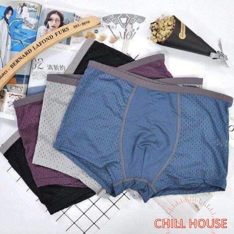 Set 2 quần sịp đùi Nam thông hơi xuất nhật - CHILLHOUSE