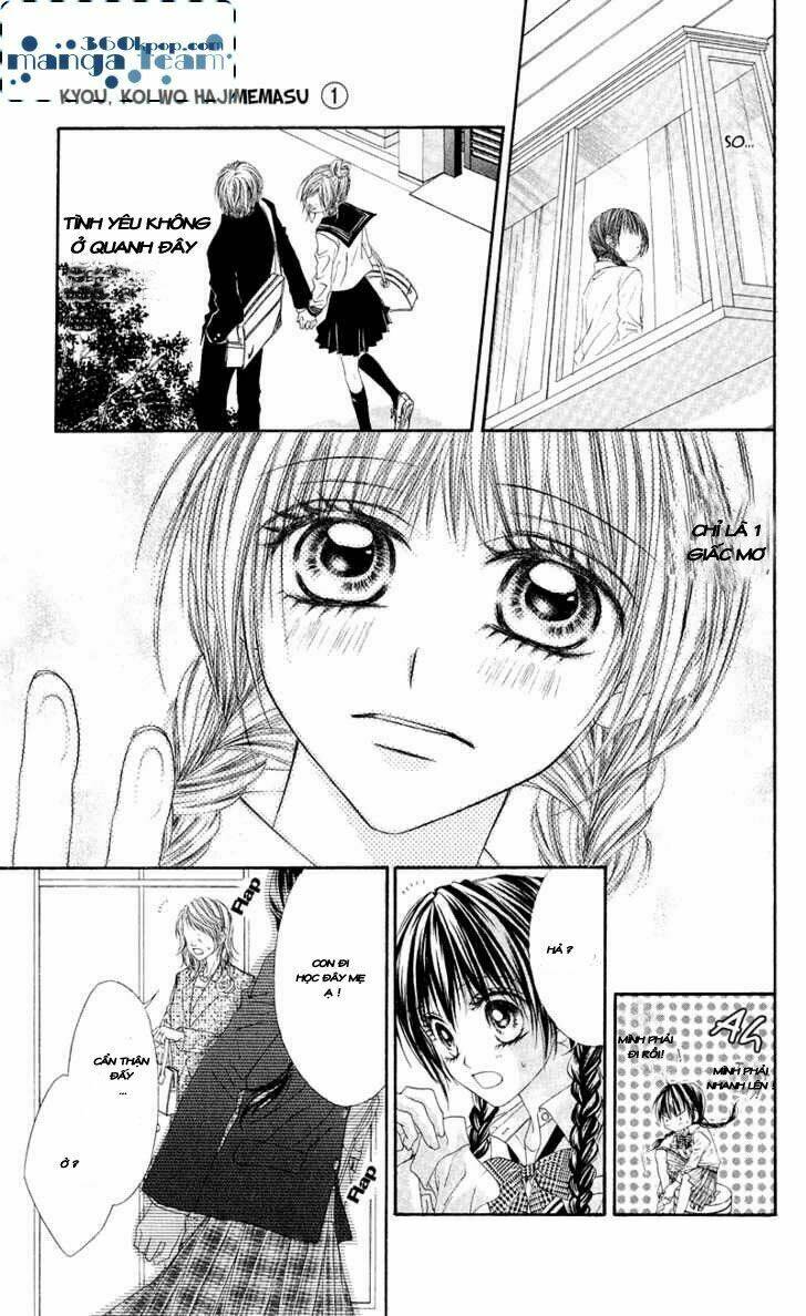 kyou, koi wo hajimemasu - mộng mơ đầu đời chapter 1 11