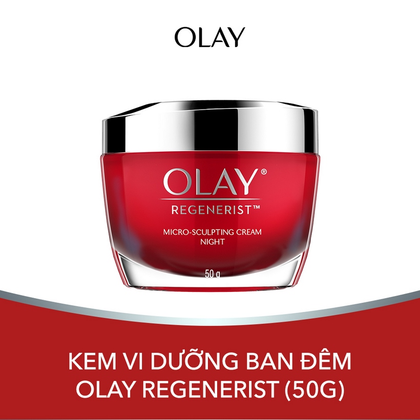 Kem Vi Dưỡng Chống Lão Hóa Ban Đêm OLAY Regenerist (50G)