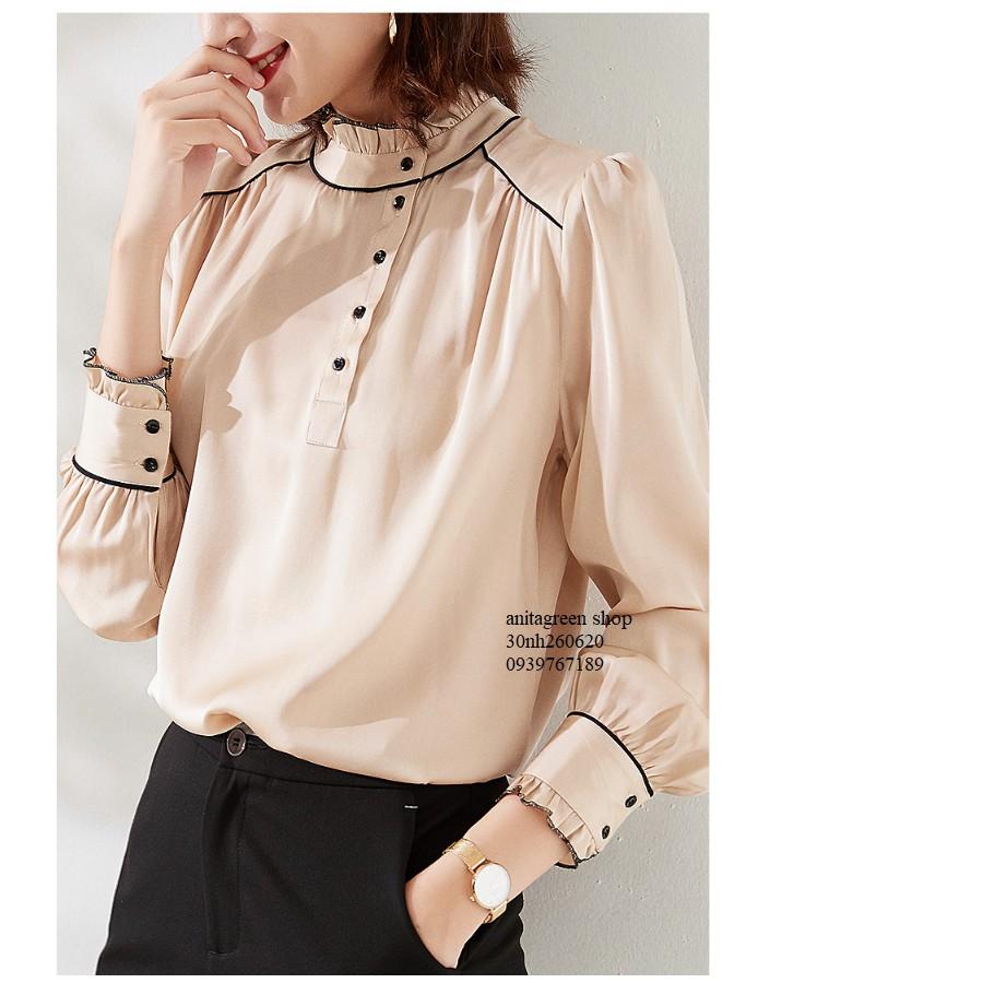 Tk26-0620-ÁO SƠ MI NỮ THANH LỊCH