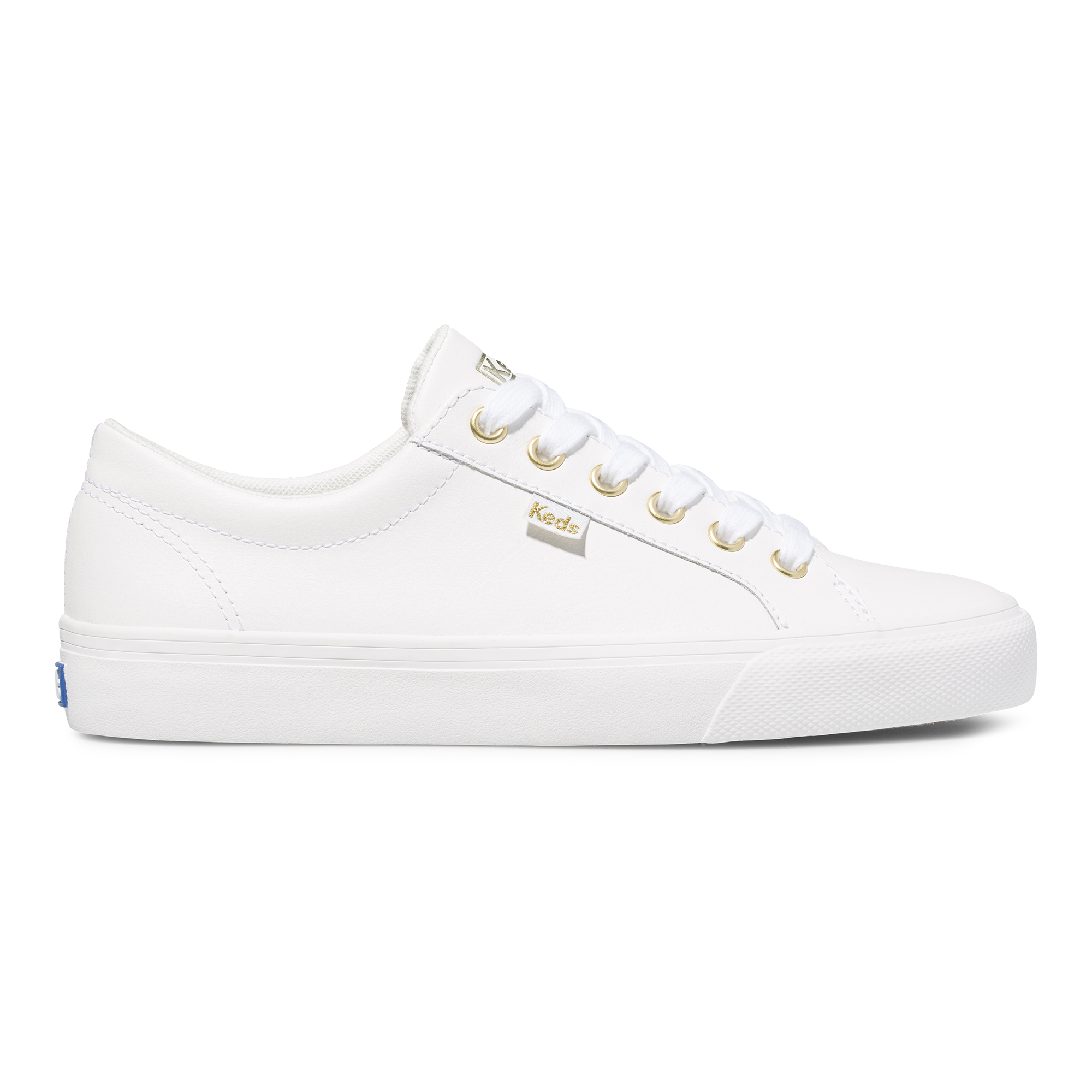 Giày Thể Thao Keds Nữ- Jump Kick Leather White- KD063681