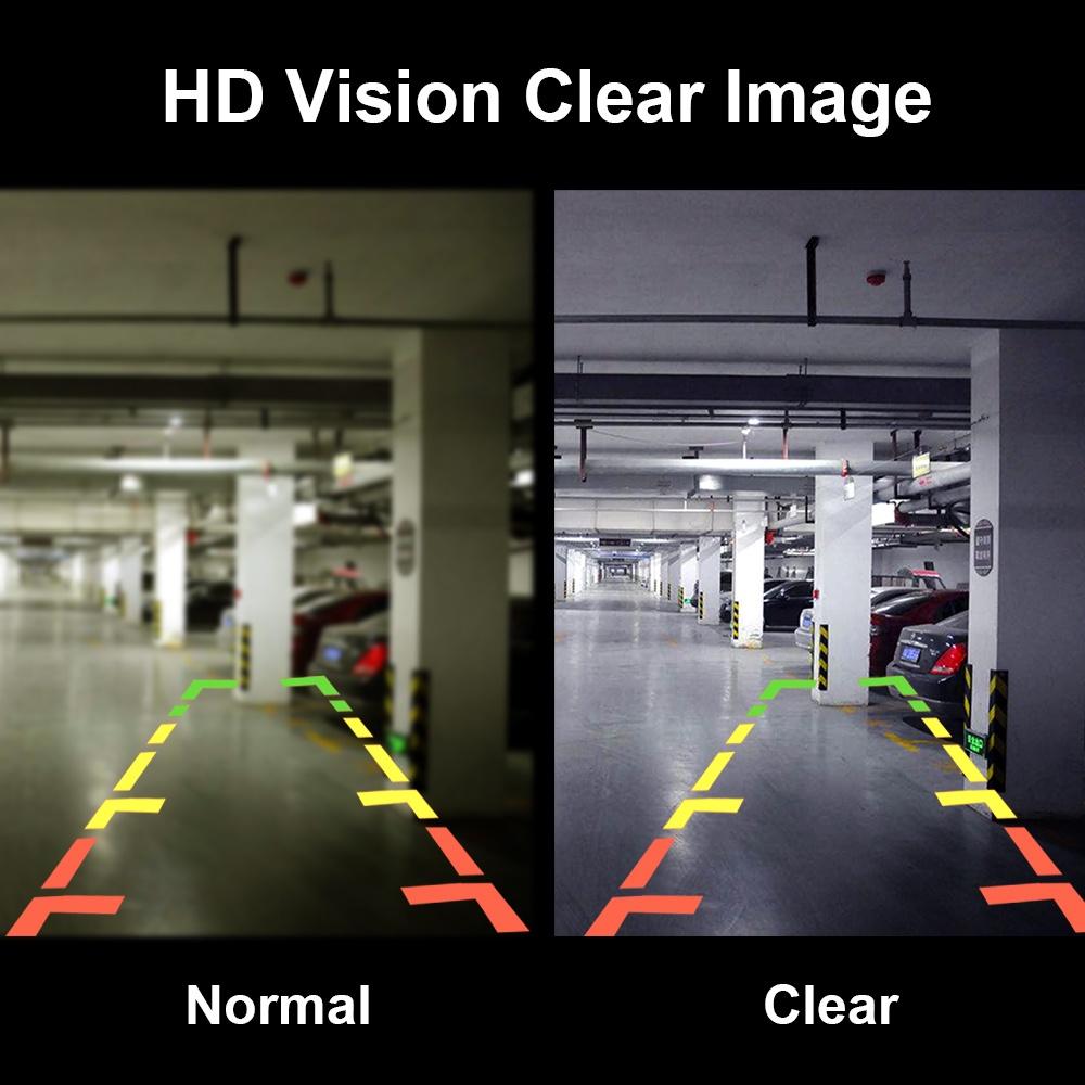 Camera quan sát hỗ trợ đỗ xe hơi Android DVD góc rộng 170x720 DC 12V