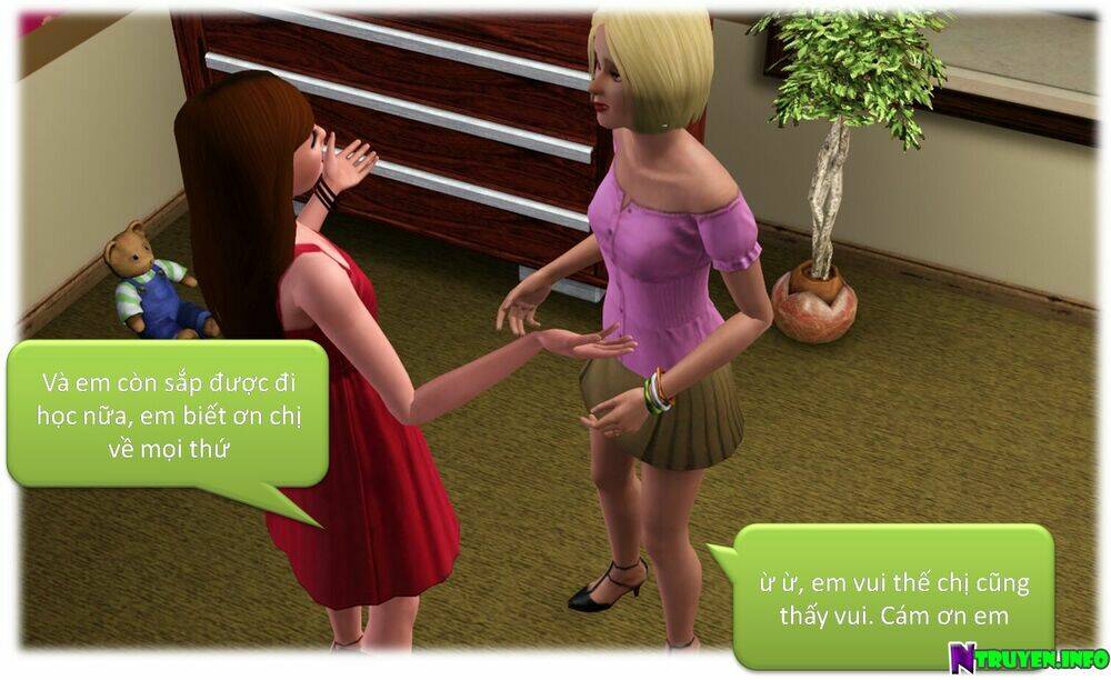 truyện sims - bí mật màu xanh chapter 1 32